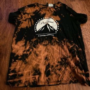 Paramount Bleach Tie Dyed Graphic Tee